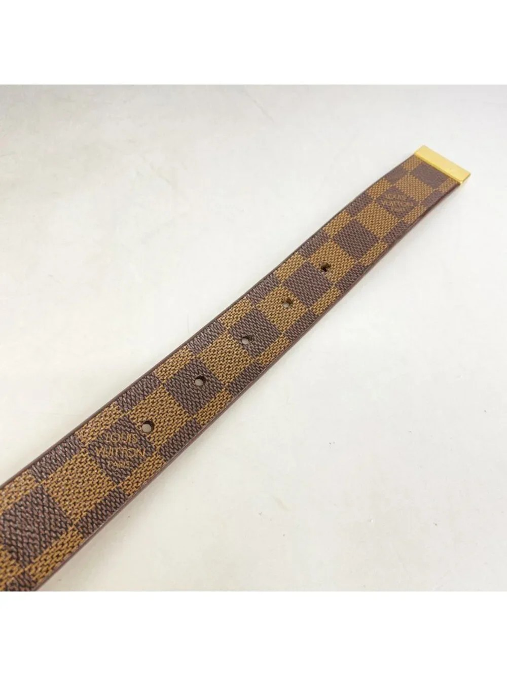 Louis Vuitton Belt Damier Ceinture Carre Ebene